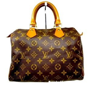 Authentic Louis Vuitton Monogram Speedy 25 Datecode: SP0031